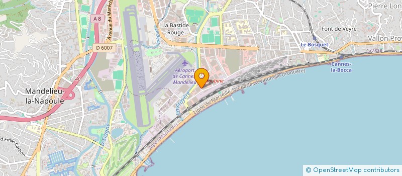 localisation de l'entreprise MONSIEUR ANATOLIE SOLONARI  NICE