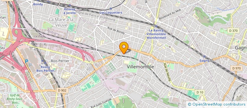 localisation de l'entreprise MONSIEUR ANATOLIE VIRTECUS  VILLEMOMBLE