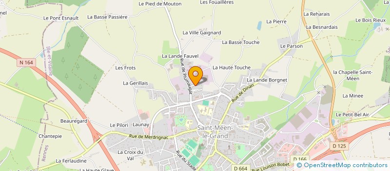 localisation de l'entreprise MONSIEUR ANATOLIE VLADCO  SAINT-MEEN-LE-GRAND