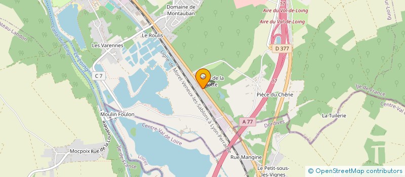 localisation de l'entreprise MONSIEUR ANATOLII BARVINENCO  SOUPPES-SUR-LOING