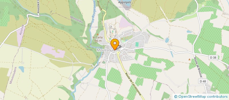 localisation de l'entreprise MONSIEUR ANATOLII LOMOVSKYI  MOUSSOULENS