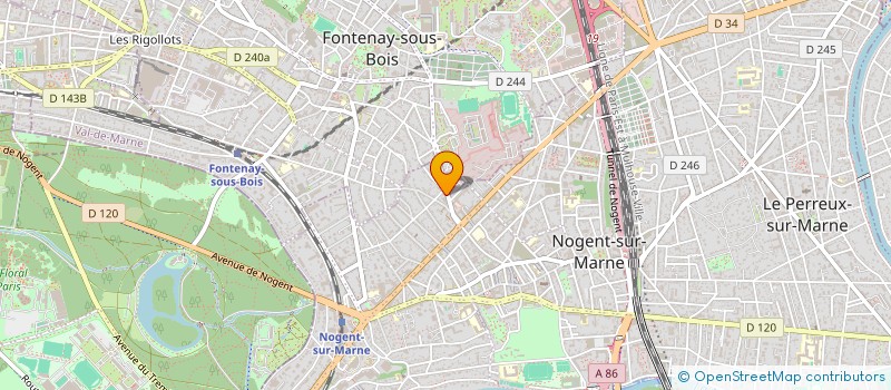 localisation de l'entreprise MONSIEUR ANATOLII NESTERIUC  NOGENT-SUR-MARNE