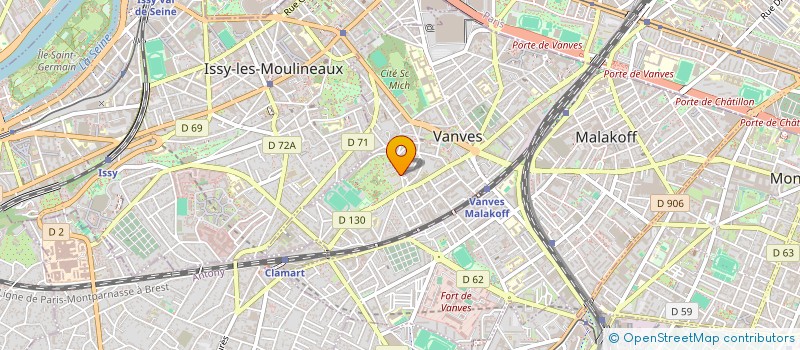 localisation de l'entreprise MONSIEUR ANATOLII PANFIL à VANVES