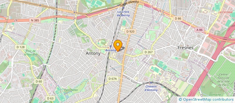 localisation de l'entreprise MONSIEUR ANATOLII PROKOPYSHYN  ANTONY