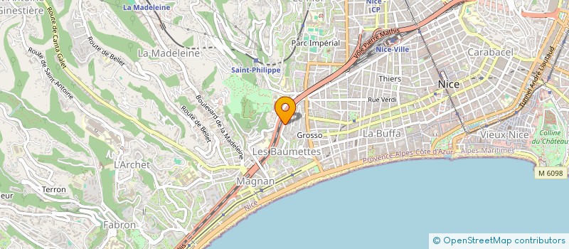 localisation de l'entreprise MONSIEUR ANATOLII SCHIOPU à NICE