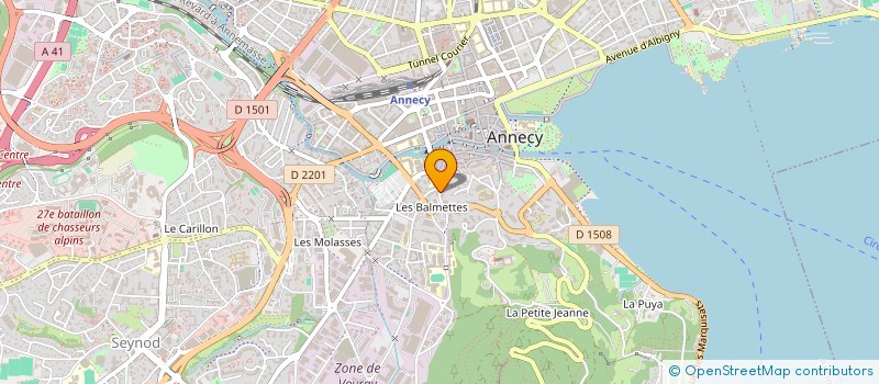 localisation de l'entreprise MONSIEUR ANATOLY LINNIK à ANNECY