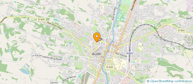 localisation de l'entreprise MONSIEUR ANAYATULLAH MOMAND  AUCH