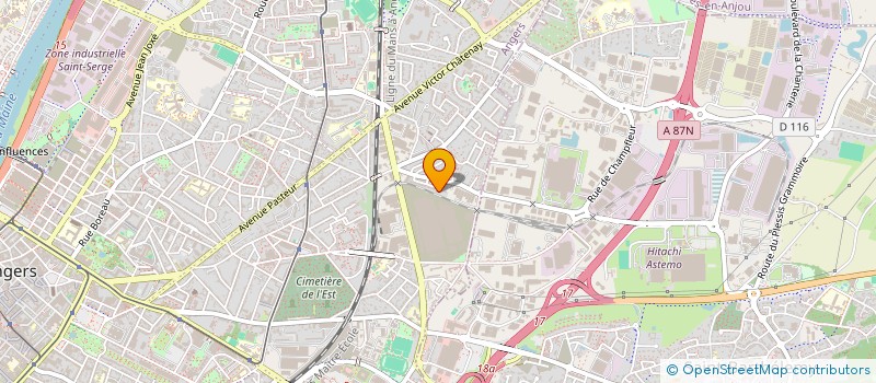 localisation de l'entreprise MONSIEUR ANAZIR MOHAMED SHERIF à ANGERS