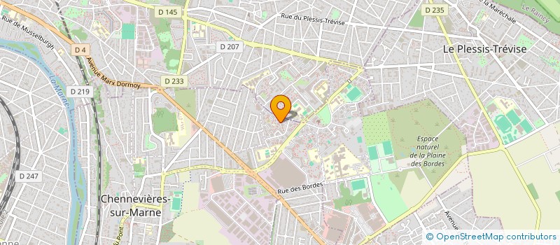 localisation de l'entreprise MONSIEUR ANBIDINE ABDOU  CHAMPIGNY-SUR-MARNE