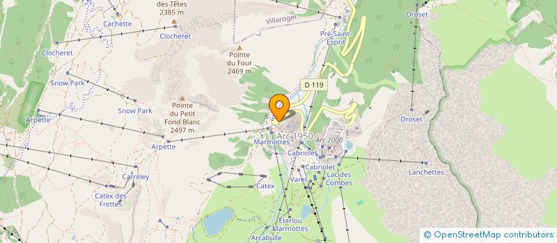 localisation de l'entreprise MONSIEUR ANDEOL GABOTTO  BOURG-SAINT-MAURICE