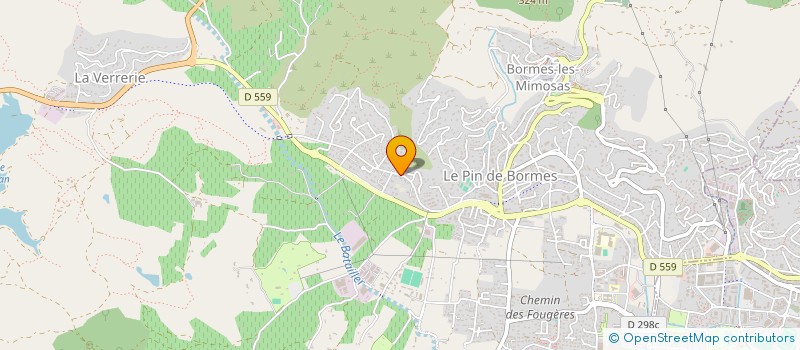 localisation de l'entreprise MONSIEUR ANDERS MIGLIERINA à BORMES-LES-MIMOSAS