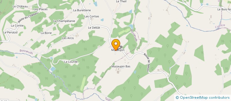 localisation de l'entreprise MONSIEUR ANDERSON BIETTA  BOISSEUILH