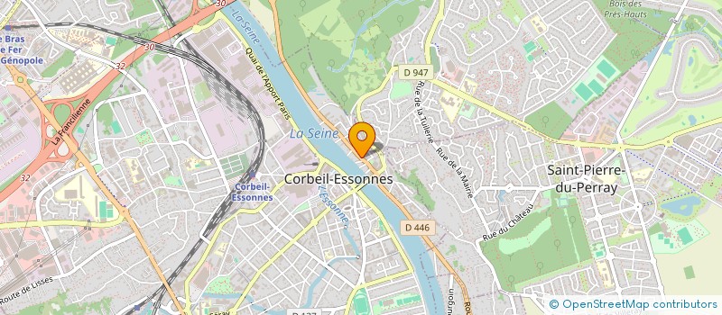 localisation de l'entreprise MONSIEUR ANDERSON COMPARONE  CORBEIL-ESSONNES