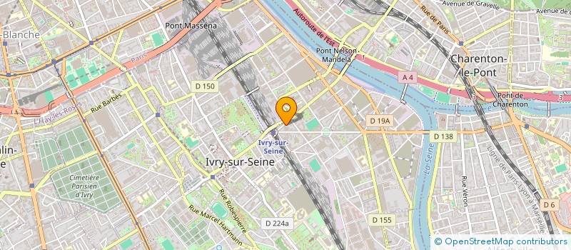 localisation de l'entreprise MONSIEUR ANDERSON FRANCISCO DA SILVA  IVRY-SUR-SEINE