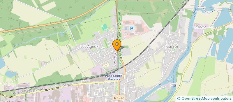 localisation de l'entreprise MONSIEUR ANDERSON GANGA  LES AGEUX