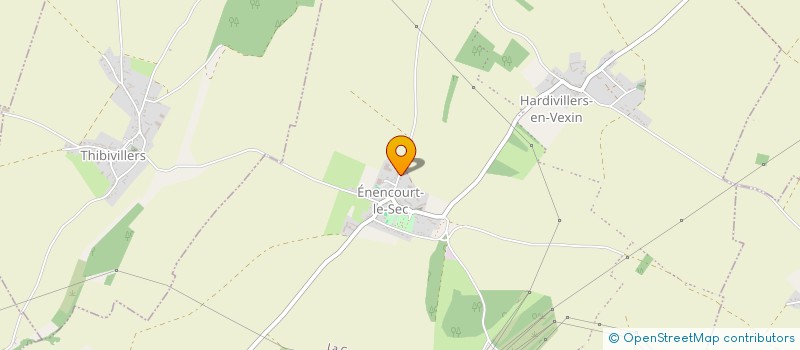 localisation de l'entreprise MONSIEUR ANDERSON GANMAVO  LA CORNE-EN-VEXIN