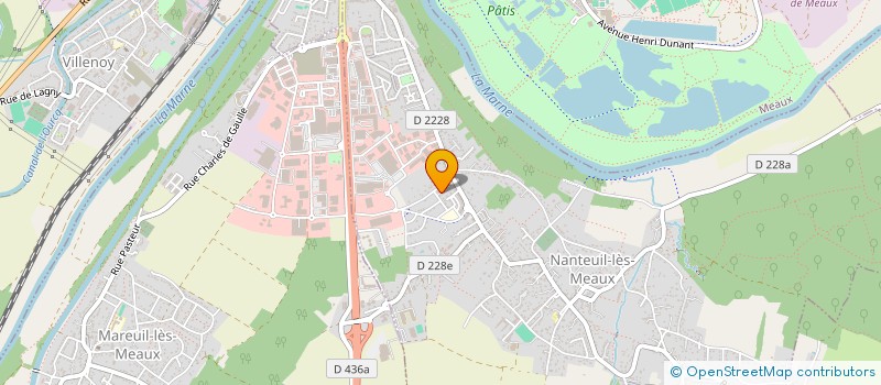 localisation de l'entreprise MONSIEUR ANDERSON PIERRE à NANTEUIL-LES-MEAUX