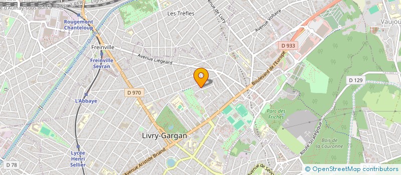 localisation de l'entreprise MONSIEUR ANDERSON SOUVERAIN  LIVRY-GARGAN