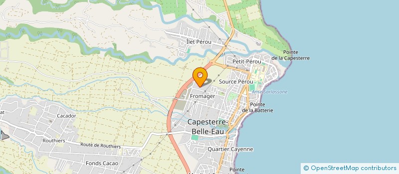localisation de l'entreprise MONSIEUR ANDERSON WASSOU  CAPESTERRE-BELLE-EAU