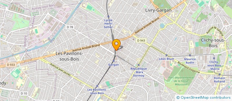 localisation de l'entreprise MONSIEUR ANDGI ALEM à LES PAVILLONS-SOUS-BOIS