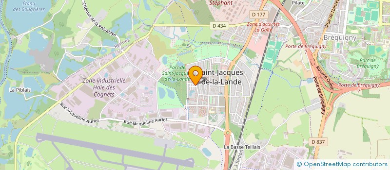 localisation de l'entreprise MONSIEUR ANDHUM BACO  SAINT-JACQUES-DE-LA-LANDE