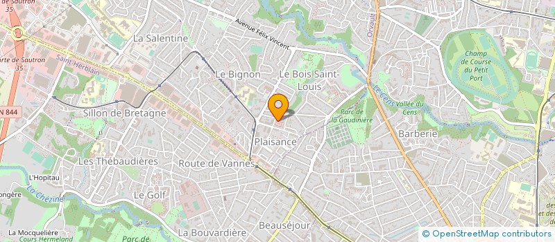 localisation de l'entreprise MONSIEUR ANDIT CEKA à ORVAULT