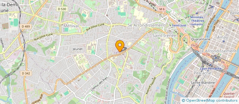 localisation de l'entreprise MONSIEUR ANDJI LEVOYER  LYON