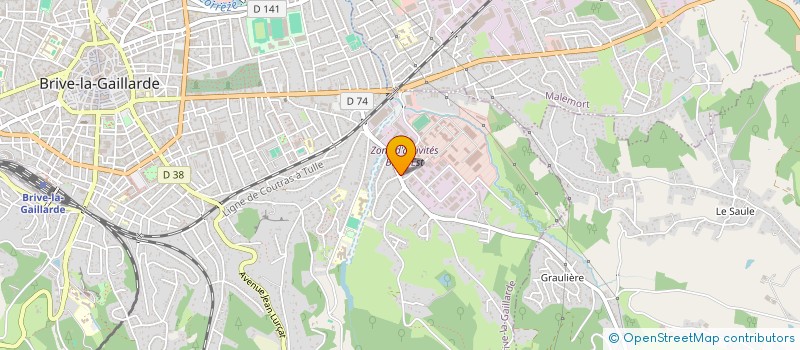 localisation de l'entreprise MONSIEUR ANDJIBOU ALI-MARI  BRIVE-LA-GAILLARDE