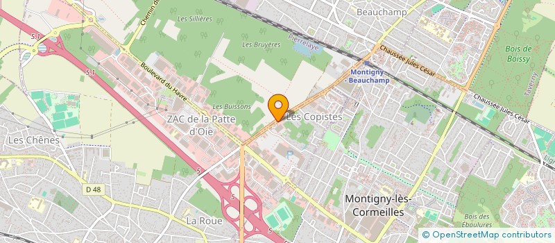 localisation de l'entreprise MONSIEUR ANDJIBOU PIARALY  HERBLAY-SUR-SEINE