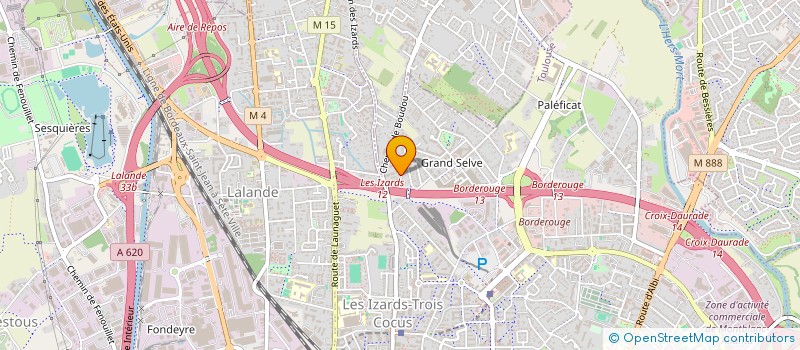 localisation de l'entreprise MONSIEUR ANDJIL ALI  TOULOUSE
