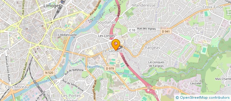 localisation de l'entreprise MONSIEUR ANDJILANE TOIHIROU à LIMOGES