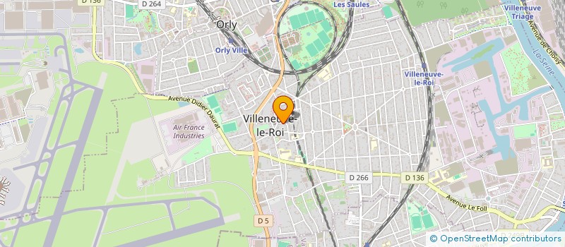 localisation de l'entreprise MONSIEUR ANDO RAOILISON à VILLENEUVE-LE-ROI