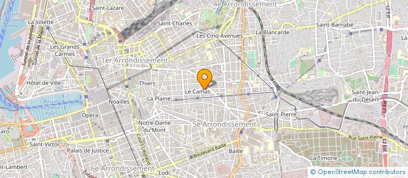 localisation de l'entreprise MONSIEUR ANDO RASOLONJATOVO à MARSEILLE