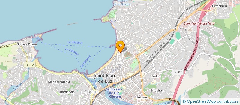 localisation de l'entreprise MONSIEUR ANDONI ALDAY à SAINT-JEAN-DE-LUZ