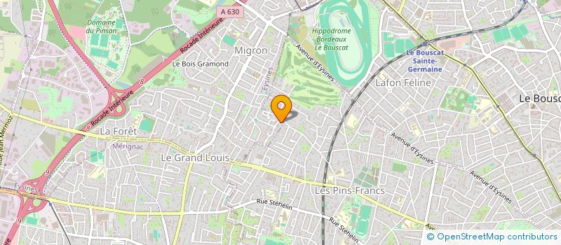 localisation de l'entreprise MONSIEUR ANDONI BERECOECHEA  EYSINES