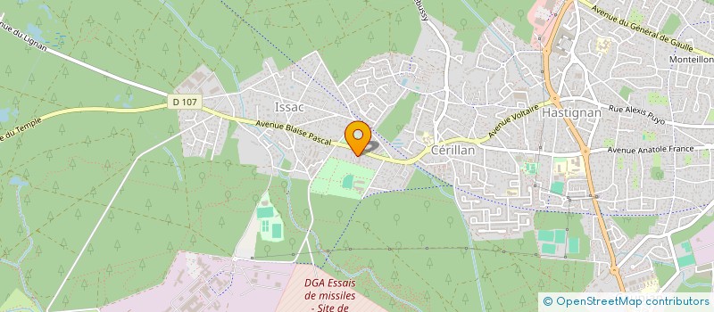 localisation de l'entreprise MONSIEUR ANDONI DANNOOT-RISTAT  SAINT-MEDARD-EN-JALLES