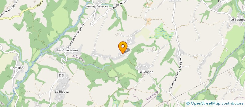 localisation de l'entreprise MONSIEUR ANDRALES ABREU  ARBUSIGNY