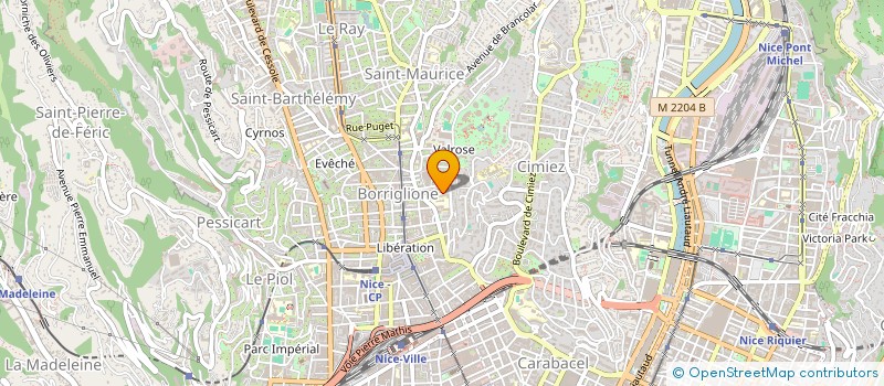 localisation de l'entreprise MONSIEUR ANDRANIK AKOPIAN à NICE