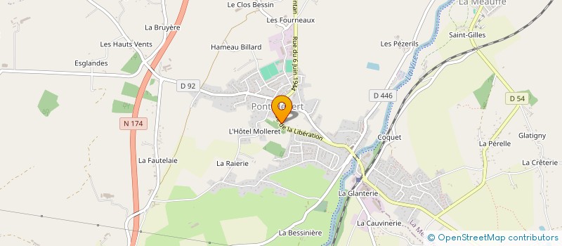 localisation de l'entreprise MONSIEUR ANDRANIK DANIELYAN  PONT-HEBERT