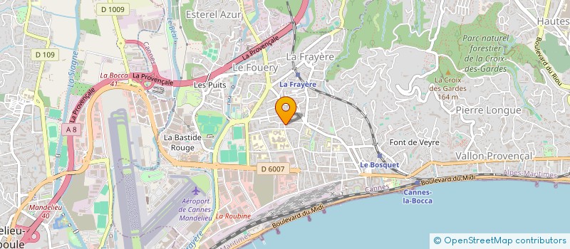 localisation de l'entreprise MONSIEUR ANDRANIK MKHITARYAN à CANNES