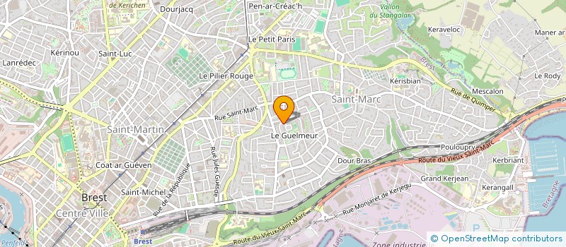 localisation de l'entreprise MONSIEUR ANDRANIK MKRTCHYAN  LE CROUAIS