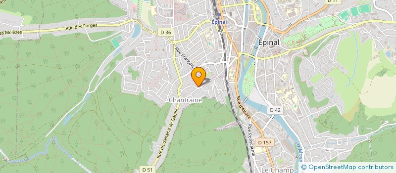 localisation de l'entreprise MONSIEUR ANDRANIK SAFARYAN  CHANTRAINE