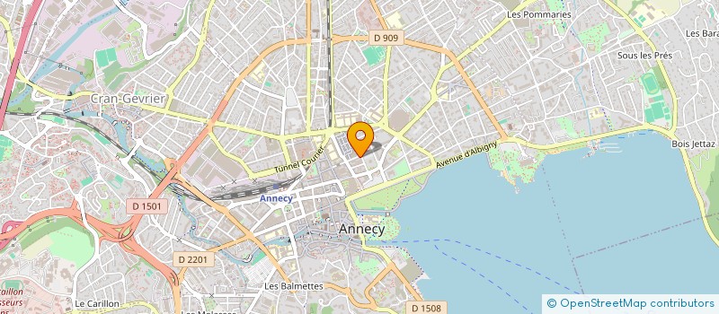 localisation de l'entreprise MONSIEUR ANDRAS POZSGAY à ANNECY