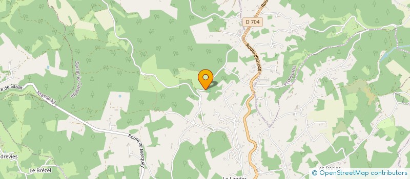 localisation de l'entreprise MONSIEUR ANDRE ABALEA  SARLAT-LA-CANEDA