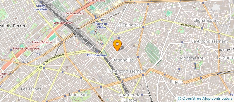 localisation de l'entreprise MONSIEUR ANDRE ABEASIS  PARIS