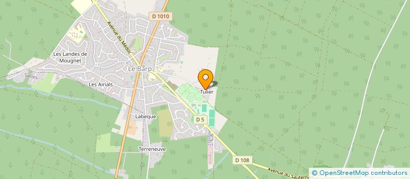 localisation de l'entreprise MONSIEUR ANDRE AFONSO BARBOSA  LE BARP