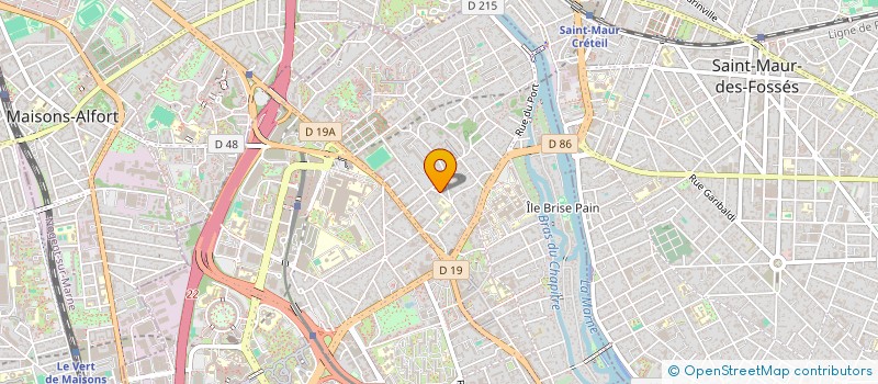 localisation de l'entreprise MONSIEUR ANDRE ALAUZE à CRETEIL