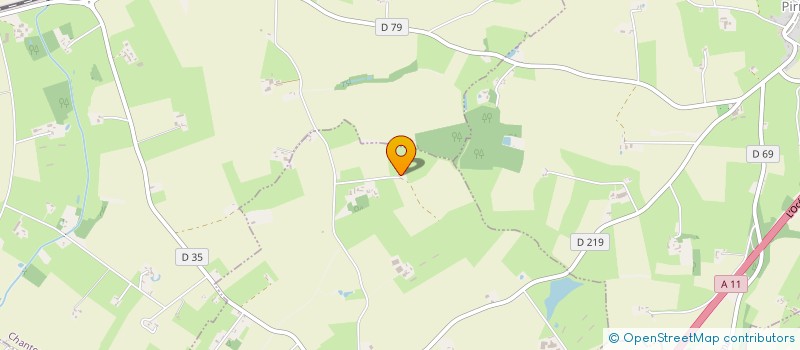 localisation de l'entreprise MONSIEUR ANDRE ALLAIN  SAINT-PIERRE-DES-BOIS