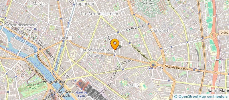 localisation de l'entreprise MONSIEUR ANDRE ALLALI  PARIS