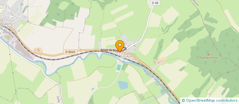 localisation de l'entreprise MONSIEUR ANDRE ALLARD  LINAY